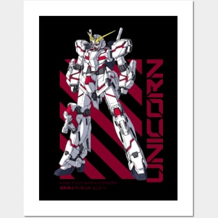 Unicorn Gundam Posters and Art